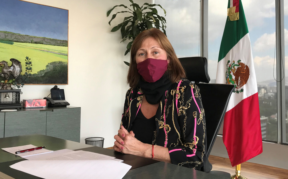 Tatiana Clouthier, secretaria de Economía. Foto: (Reuters)
