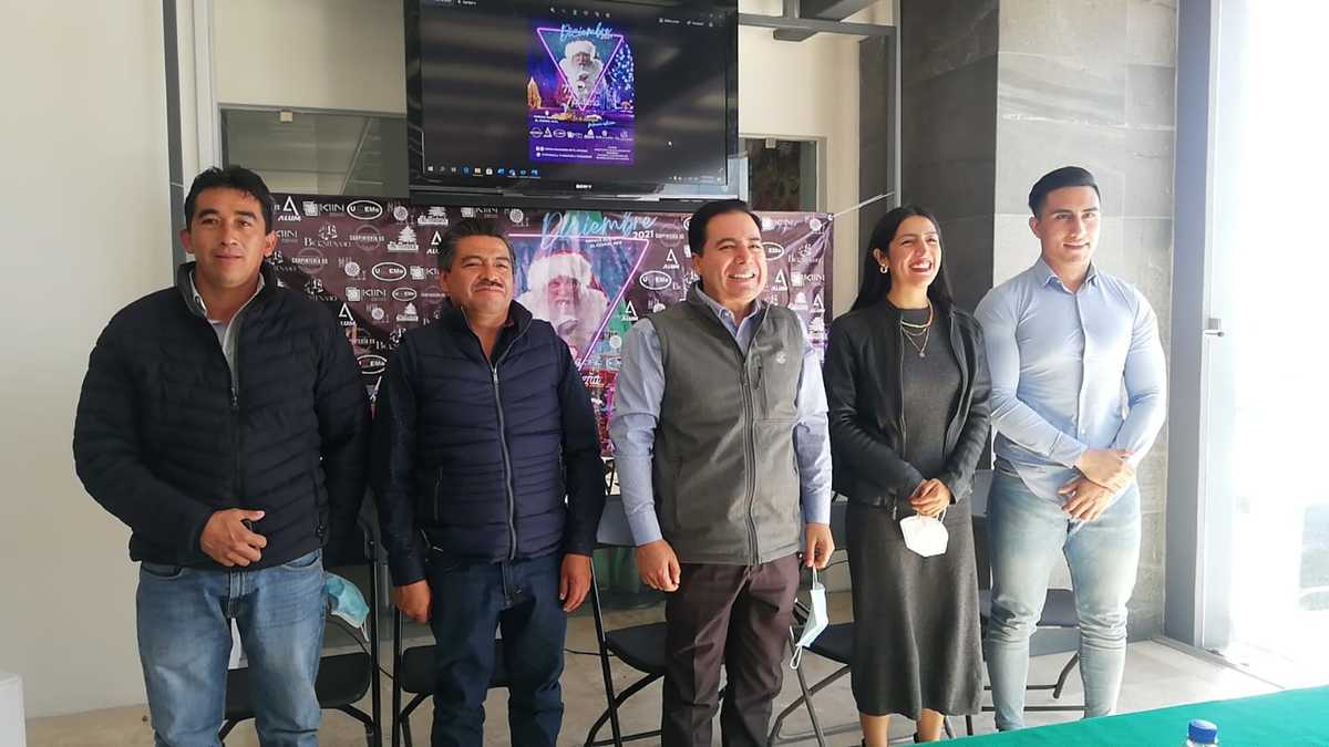 Anuncian La Magia Navideña en el Bosque de El Cedral. (Elizabeth Hernández)