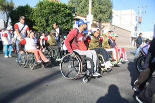 El Carnaval de la Inclusión se realiza en el marco del  Día Internacional de las Personas con Discapacidad en Pachuca (Jorge Sánchez)