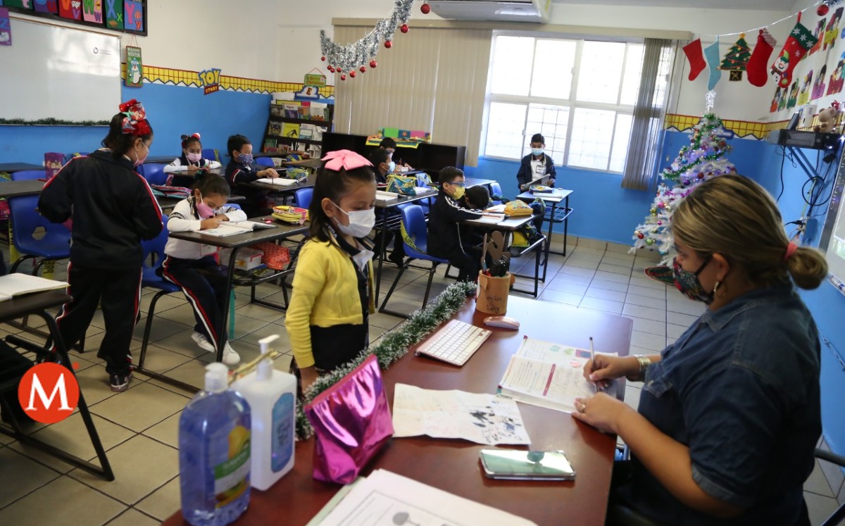 Clases presenciales en Tampico. (Yazmín Sánchez)