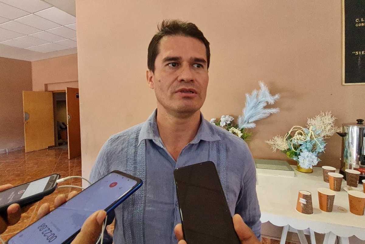 El alcalde Eder Nájera. | Rogelio Agustín