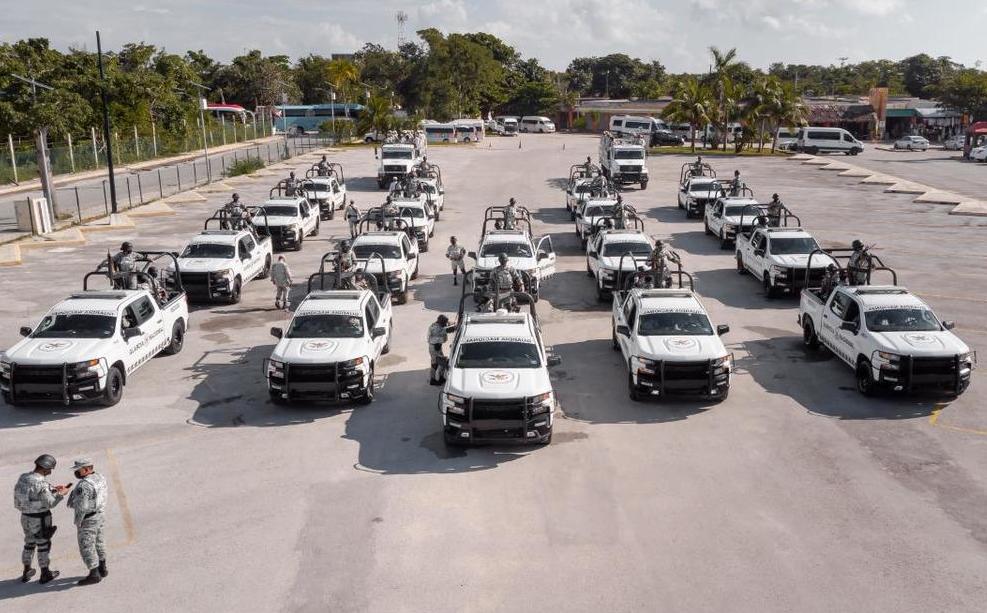Tulum. Elementos de la Guardia Nacional llegan para reforzar operativo ...