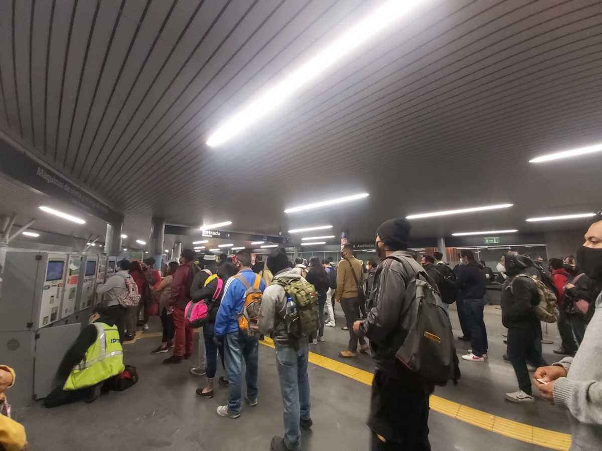 Falla en la Línea 1 del Tren Ligero de Guadalajara (Rosario Álvarez)