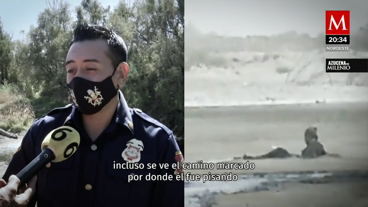 Luego de 3 días atrapado en el fango, fue rescatado por policías del Estado de México