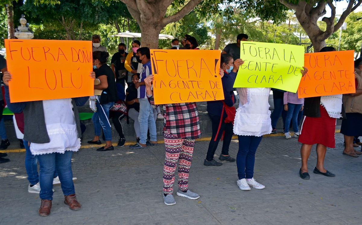 Manifestación de comerciantes en Tehuacán | Agencia Enfoque