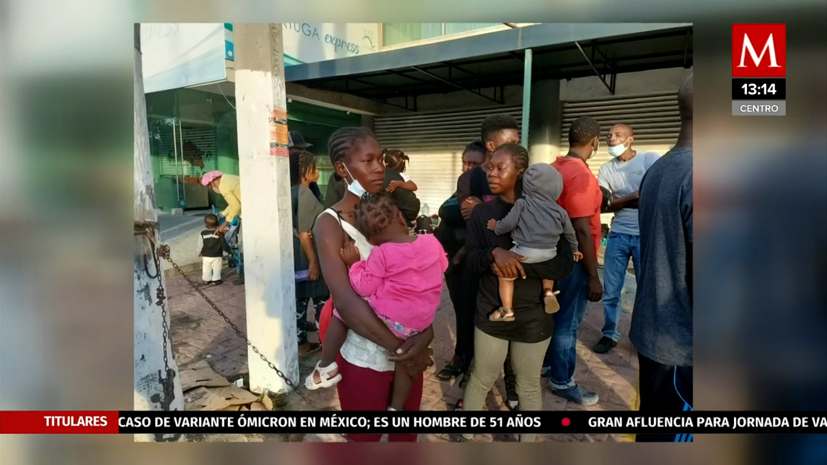 Migrantes haitianos deambulan y piden apoyo en Acapulco