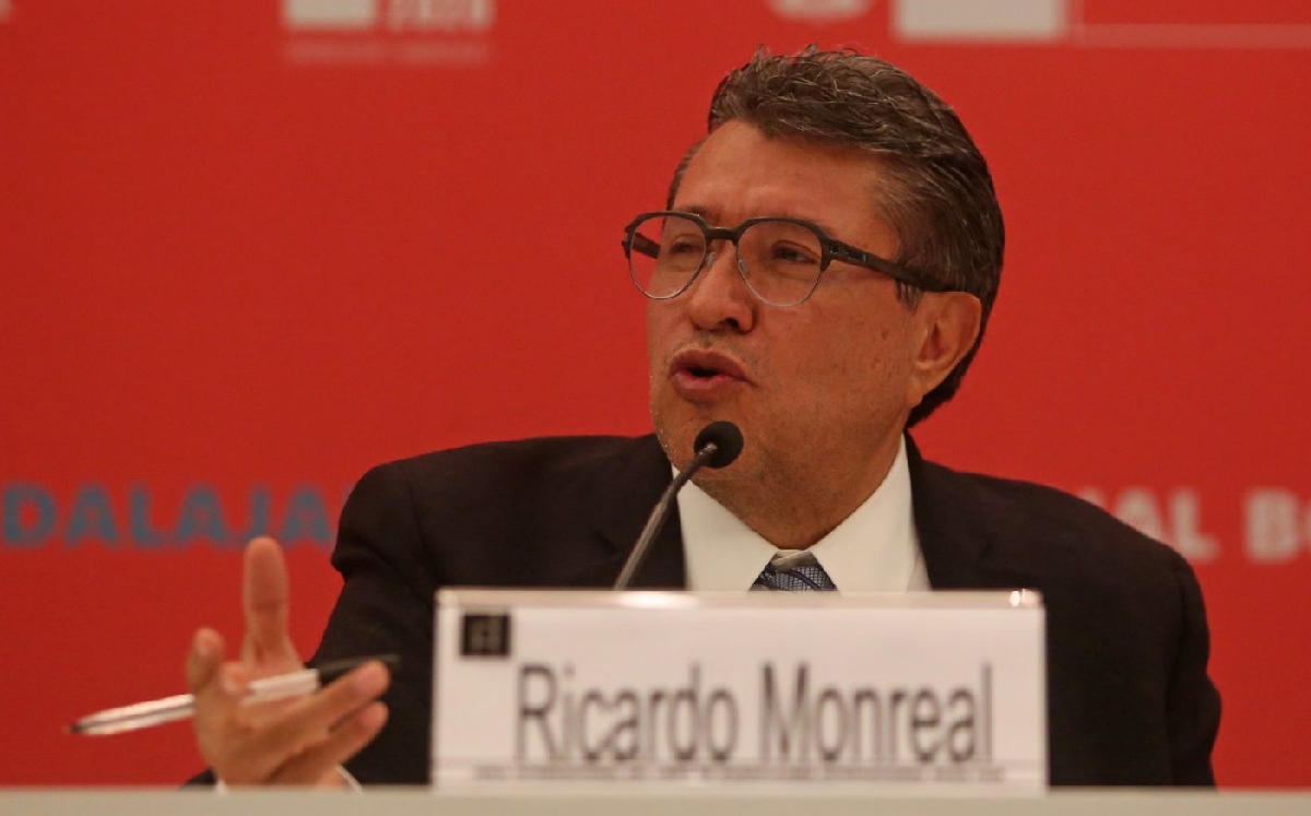 Ricardo Monreal, Senador de la República, durante la presentación de su libro numero 35. | Cuartoscuro