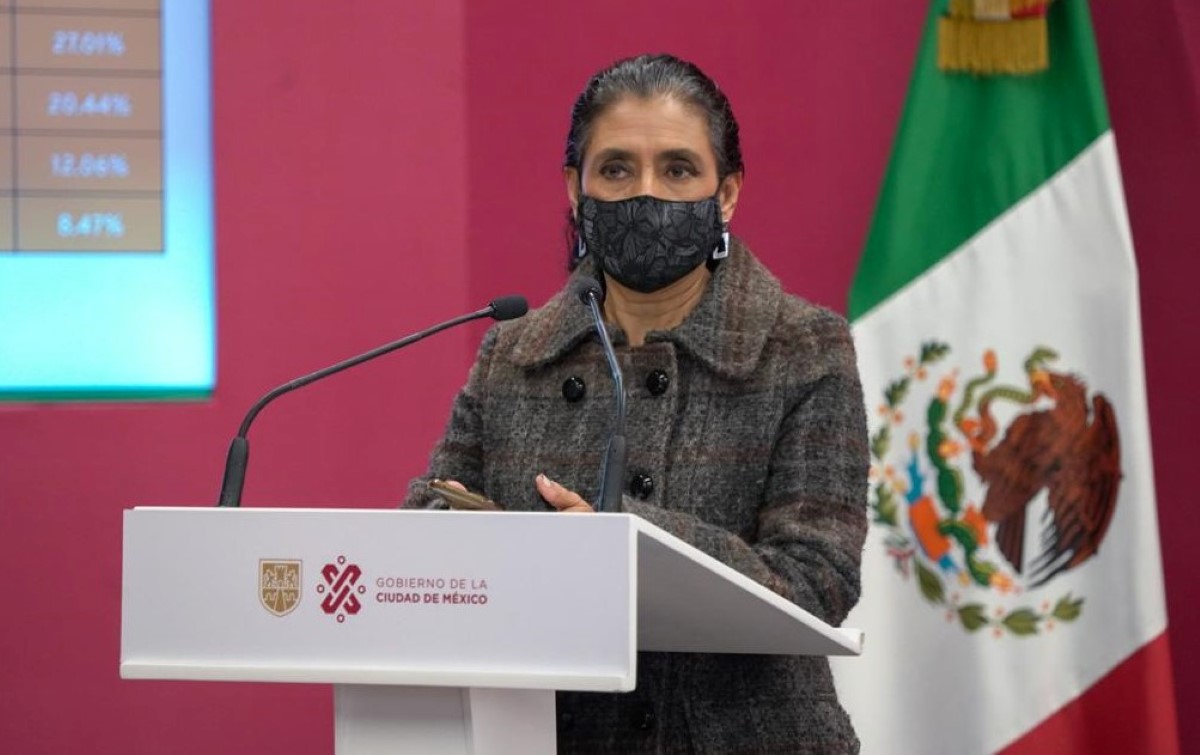 La secretaria de Salud pidió a los capitalinos no entrar en pánico por ómicron. | Especial