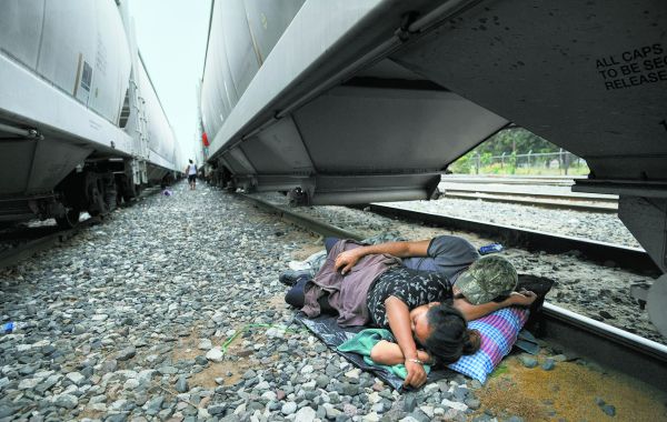 Una siesta en Veracruz antes de reiniciar el viaje. Reuters