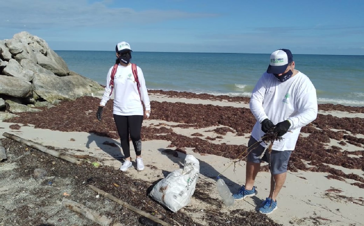 Autoridades hacen el llamado a la ciudadanía no tirar basura en las playas. | Especial