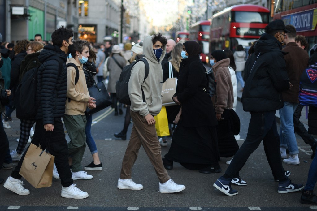 Calles del Reino Unido. (AFP)