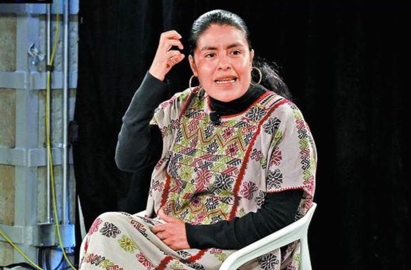 Diputada federal, Eufrosina Cruz Mendoza.