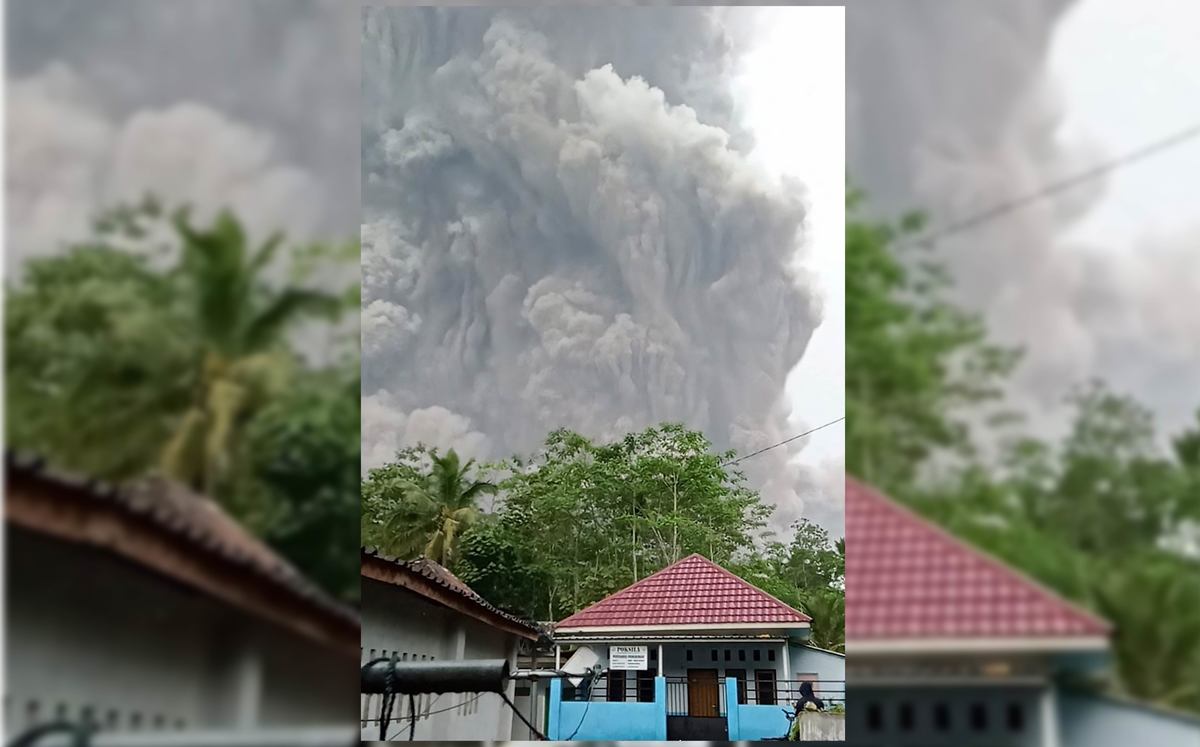 Al menos 1 muerto y 41 heridos por la erupción del volcán indonesio Semeru | AFP