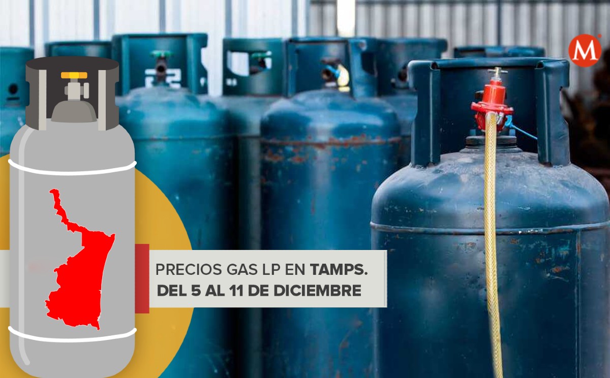 Precio del gas LP en Tamaulipas