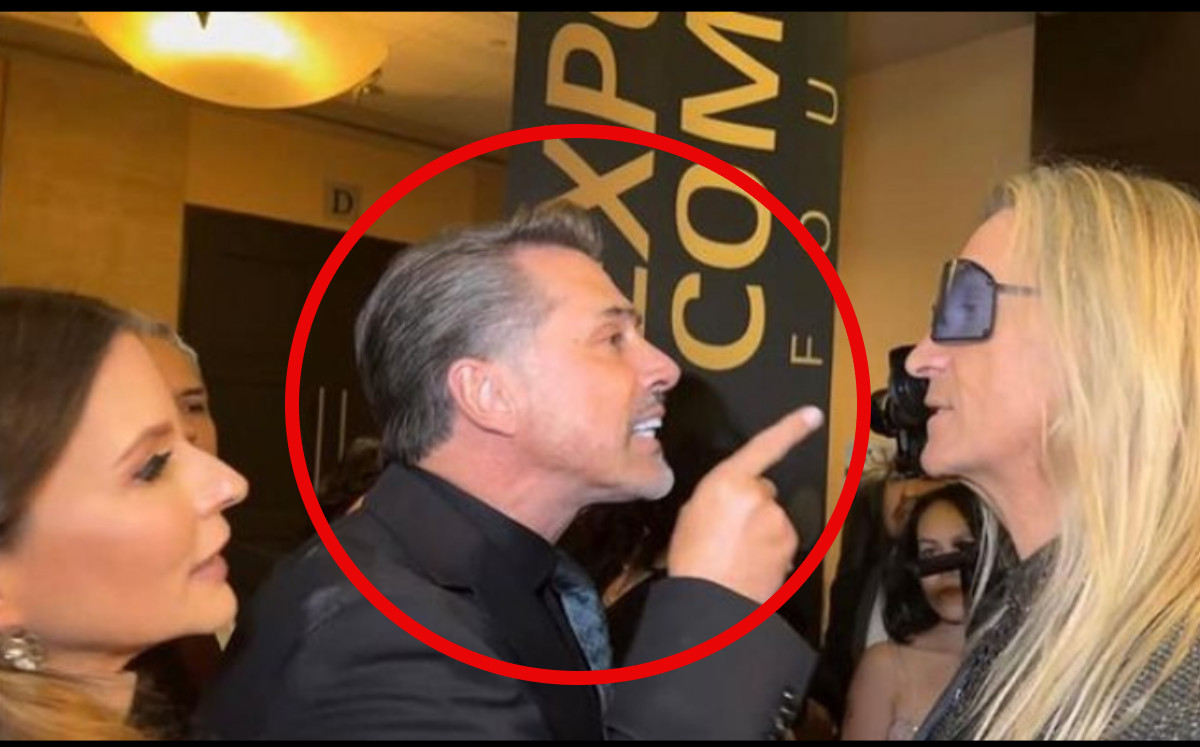 Sergio Mayer agrede a periodista Javier Ceriani de Chisme No Like. |Especial