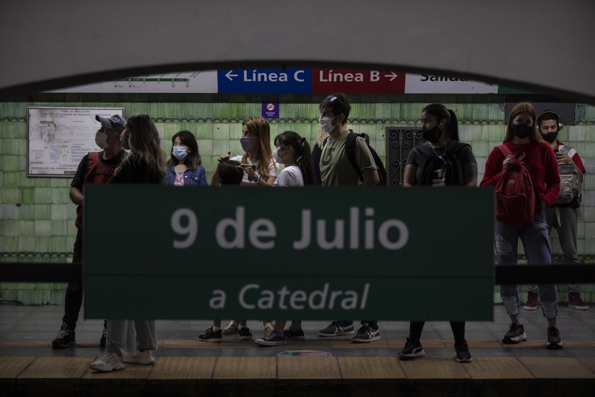 Subte de Buenos Aires. (Xinhua)