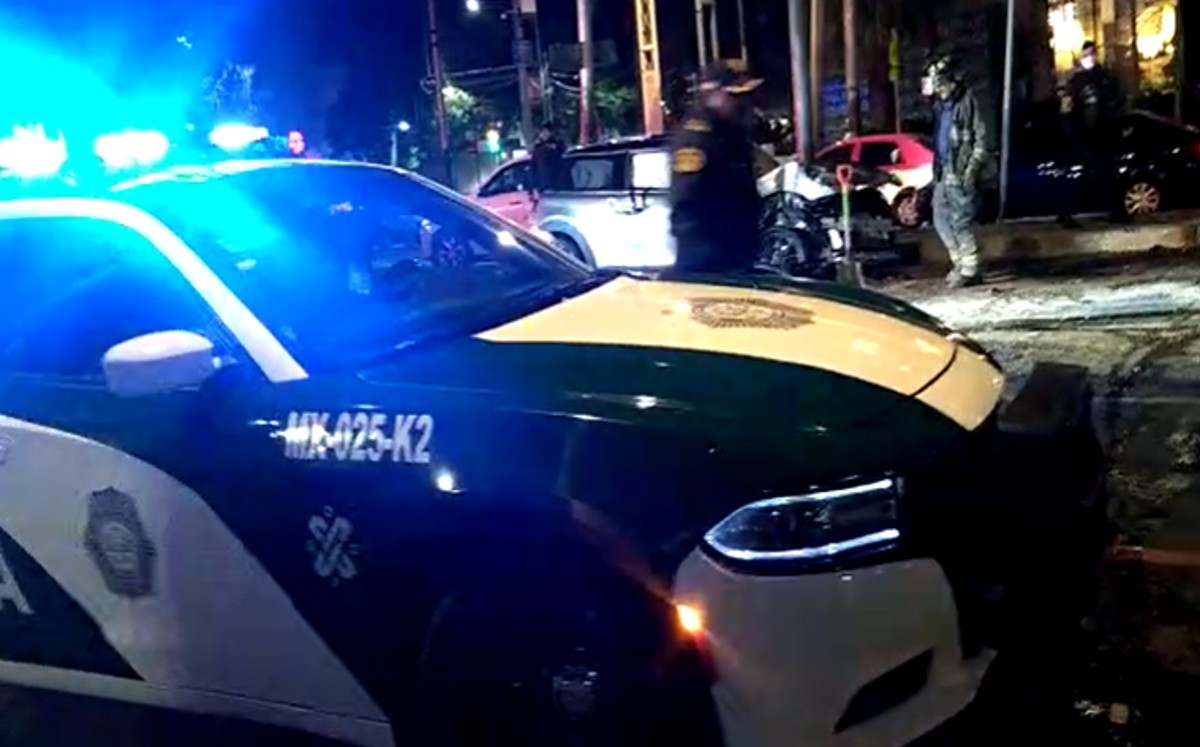 Accidente  en Eje 8 Sur José María Rico