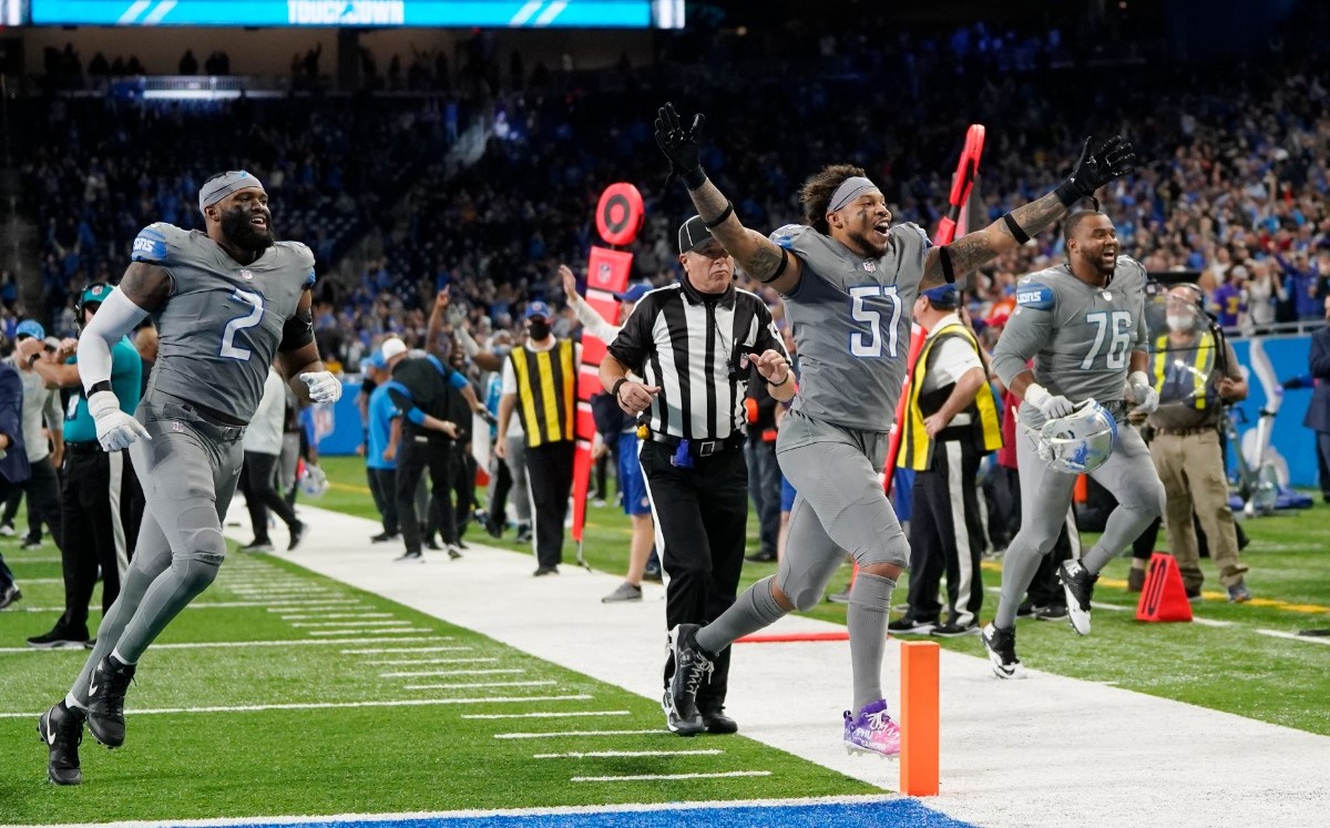 Detroit Lions consigue su primera victoria del año (AP)