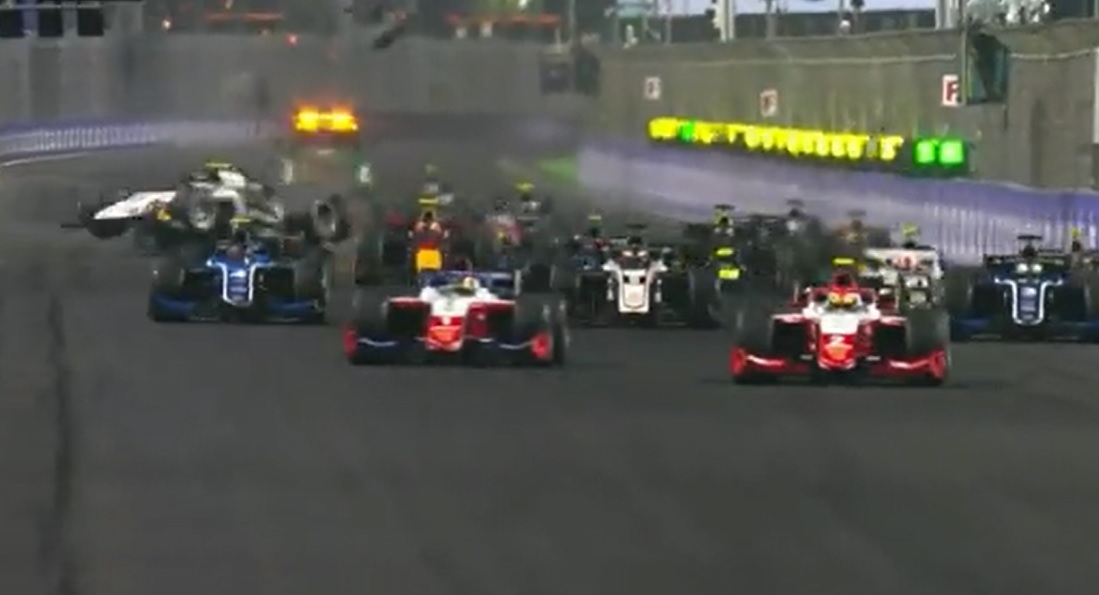 Grave accidente en salida suspende el GP de Arabia Saudita en Fórmula 2 (Especial)