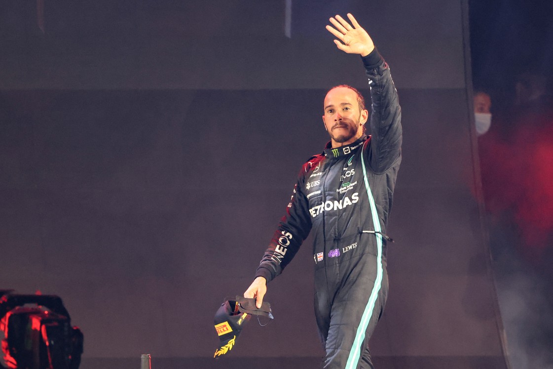 Lewis Hamilton gana el GP de Arabia Saudita (AFP)