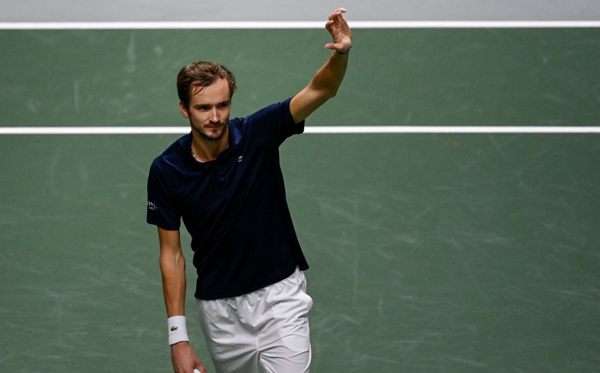 Medvedev derrota a Cilic y Rusia conquista Copa Davis (AFP)