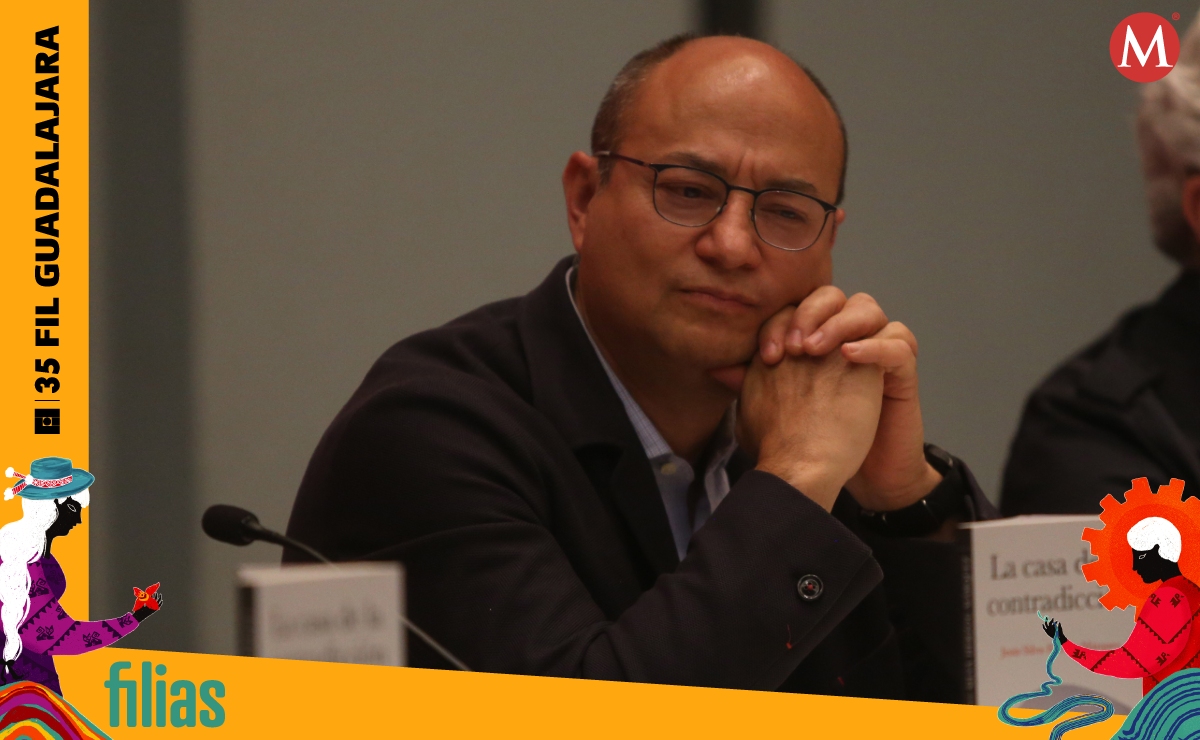 El periodista y politólogo Jesús Silva-Herzog Márquez en la FIL 2021. (Foto: Fernando Carranza)
