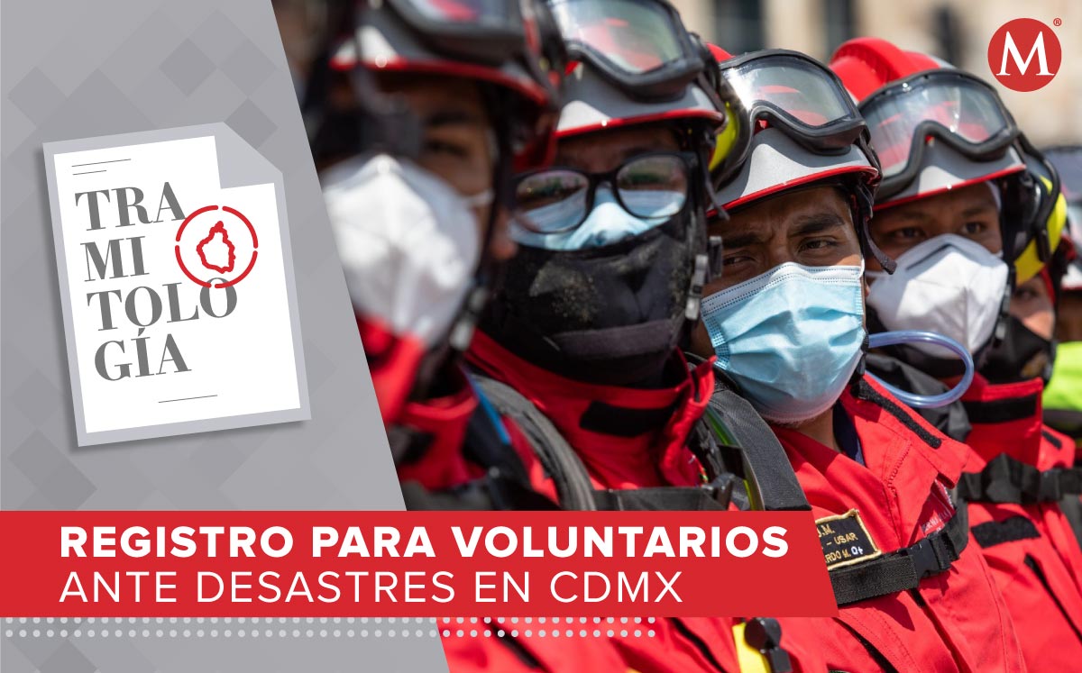 La red Sentika es para voluntarios ante desastres en CdMx. | MILENIO