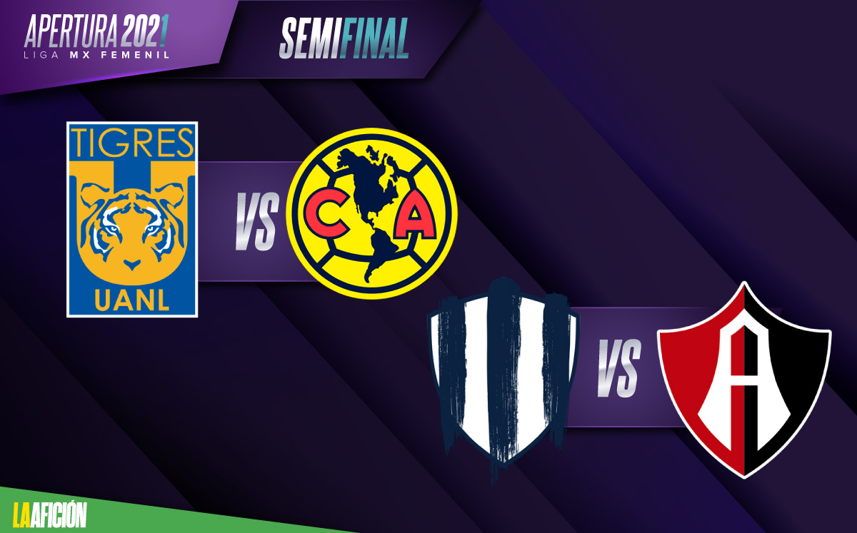 Así se jugarán las semifinales de la Liga MX Femenil