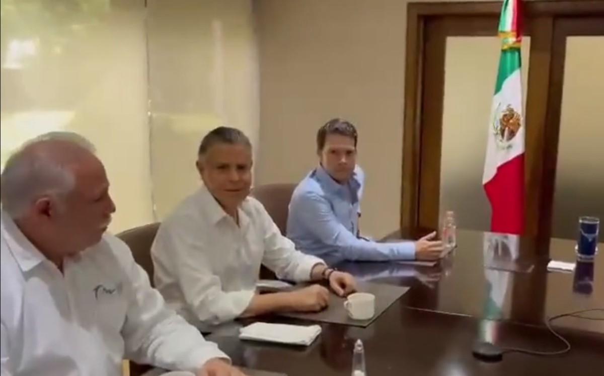 Cabeza de Vaca se reunió con Gerardo Peña y Chucho Nader en Casa Tam