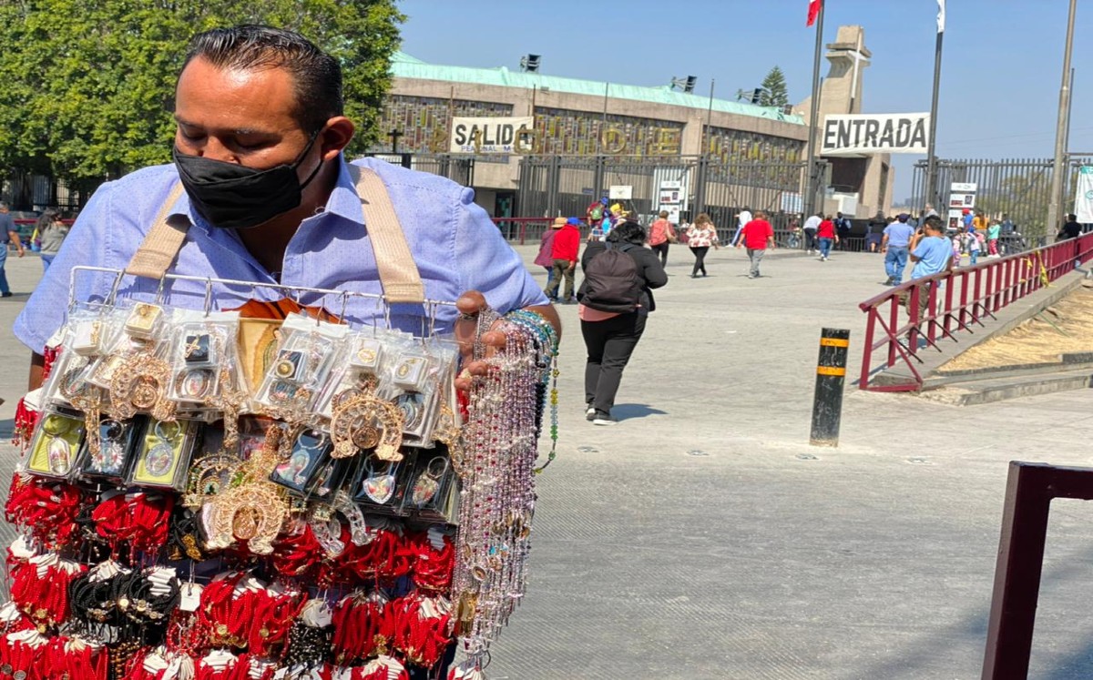 Comerciantes de la Basílica se preparan para celebración
