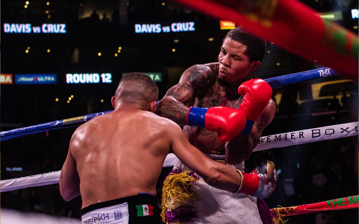 Gervonta Davis vs Isaac Cruz (AFP)