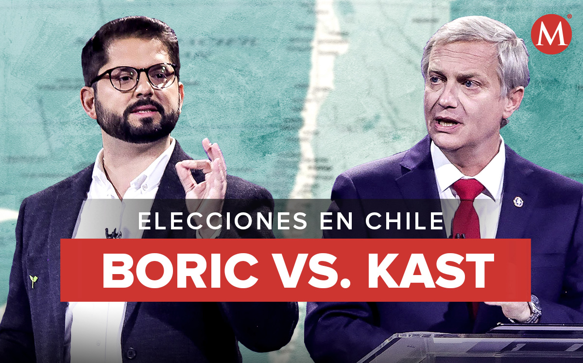 José Antonio Kast y Gabriel Boric se enfrentarán en las urnas para la presidencia de Chile. (Xinhua / Ilustración)