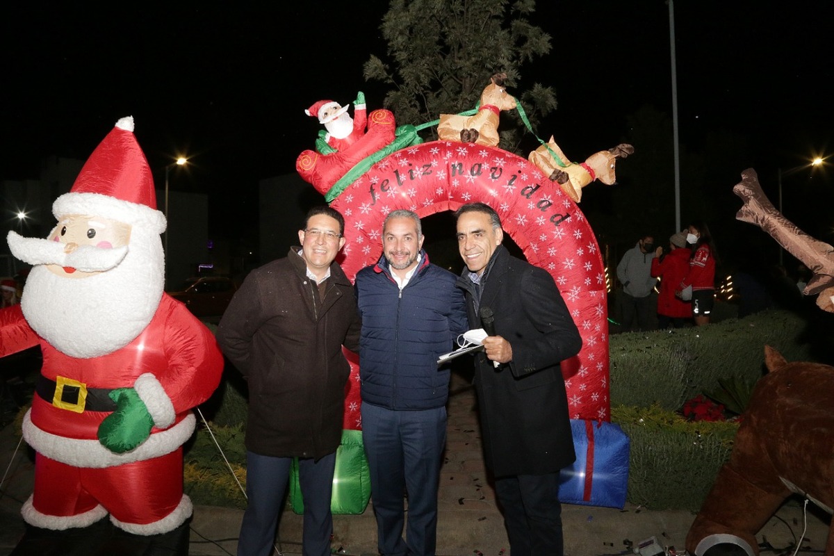 Juan Manuel Batres, Sergio Baños Rubio y Enrique Garay. (Axel Márquez)