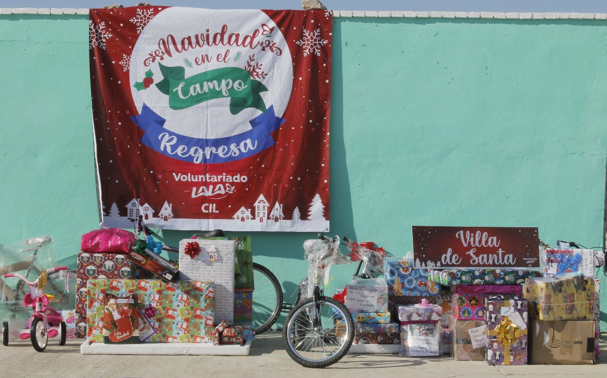 Se llevó a cabo la campaña de voluntariado “Navidad en el Campo 2021”. (Manuel Guadarrama)
