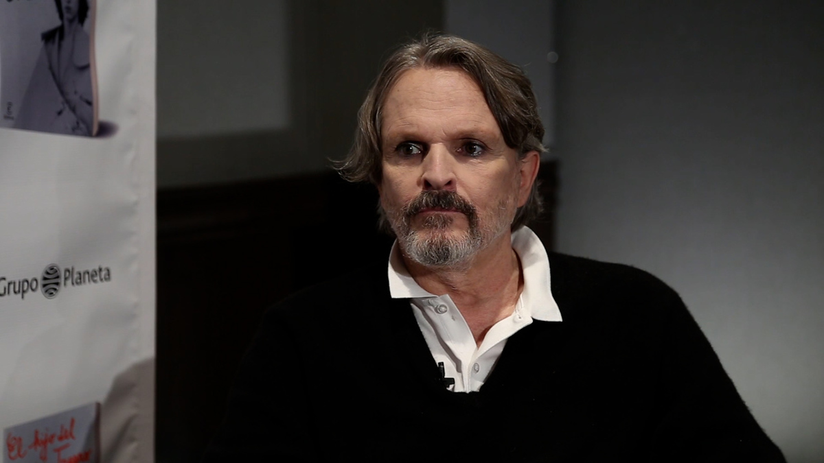 Miguel Bosé, autor del libro 'El hijo del Capitán Trueno'