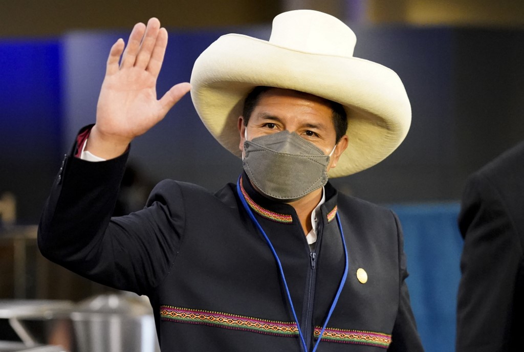 Pedro Castillo, presidente de Perú. (AFP)