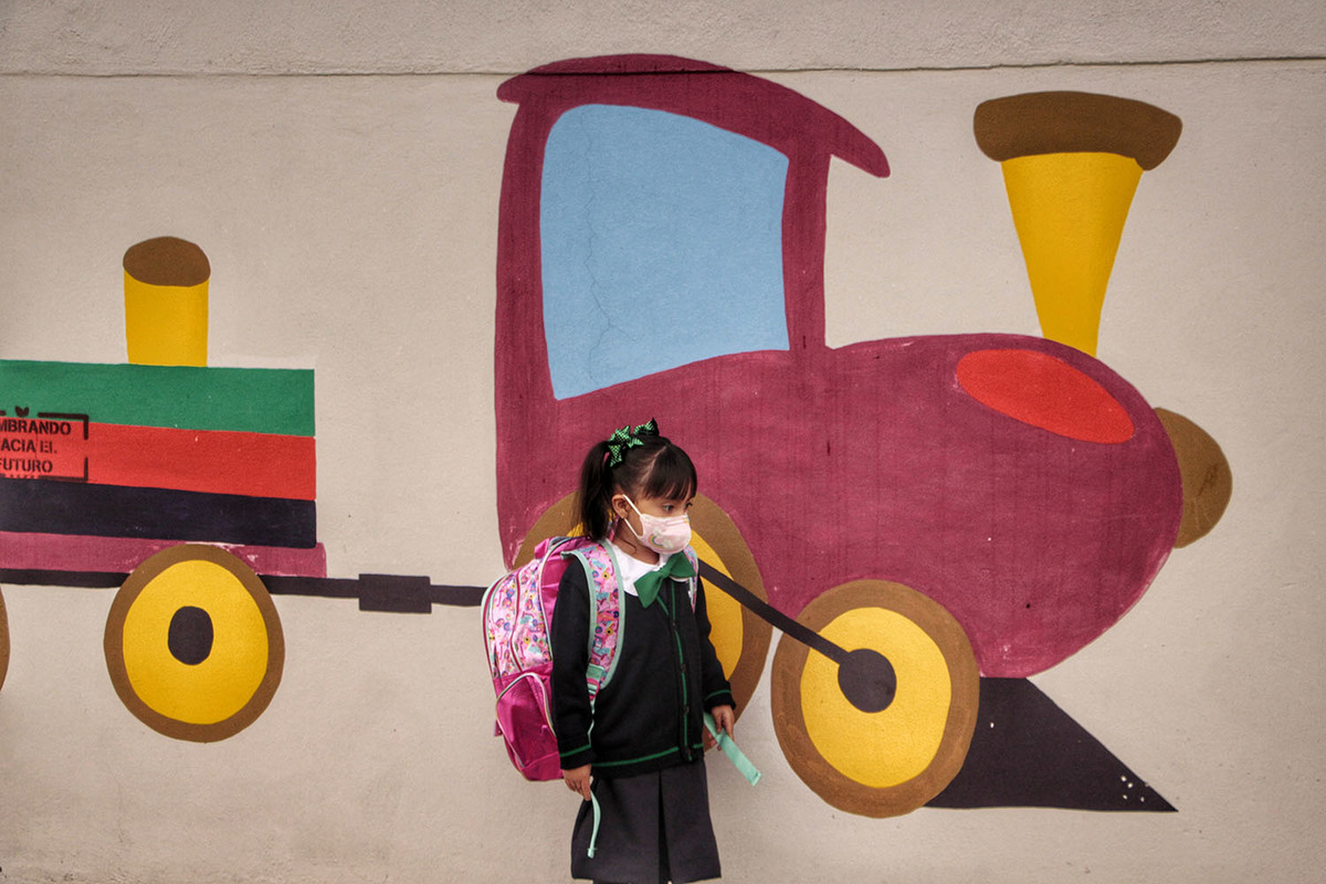Preescolares en Puebla regresan a clases diarias | Melanie Torres