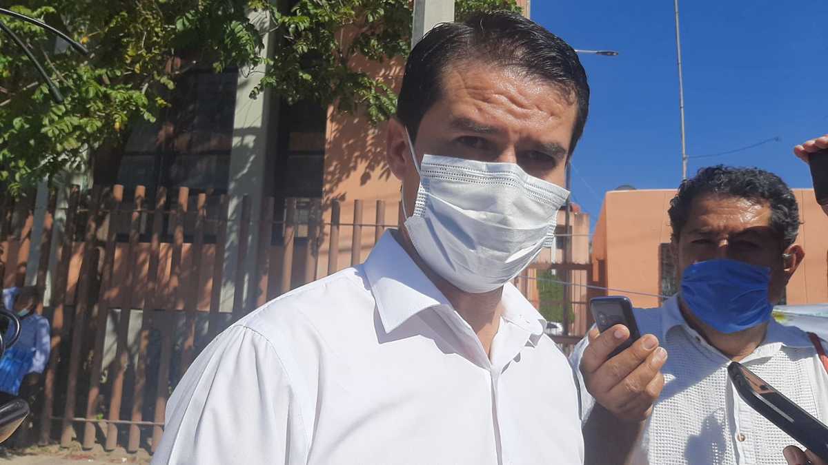 El alcalde de Huitzuco de los Figueroa, Eder Nájera Nájera. (Rogelio Agustín)