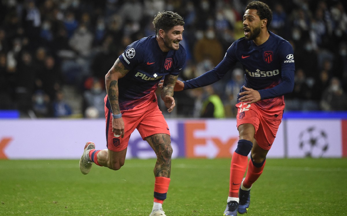 Atlético de Madrid avanzó a octavos de final de la Champions League (AFP)