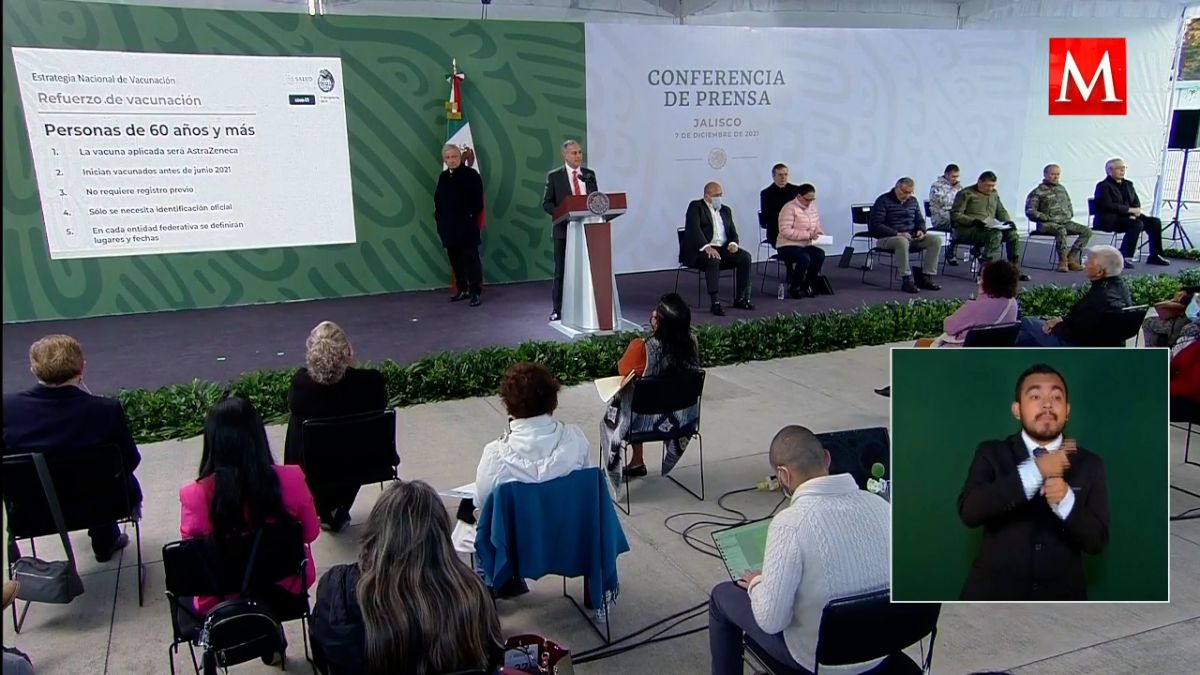 Inicia vacunación anticovid de refuerzo para adultos mayores