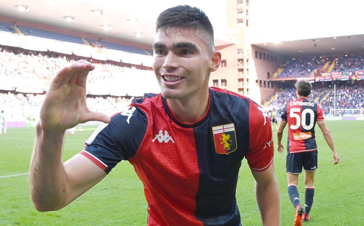 Johan Vázquez, el segundo mejor defensa de la Serie A (Twitter: @GenoaCFC)