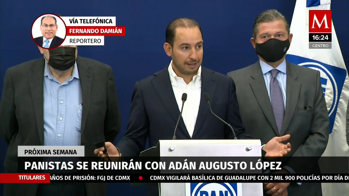 Miembros del PAN sostendrán reunión con el Secretario de Gobernación