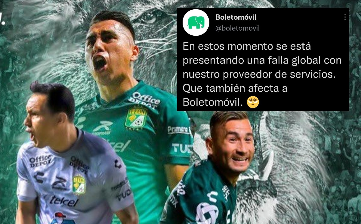 La página de venta de boletos señaló que la caída se debió a un problema global con los accesos a servicios web.