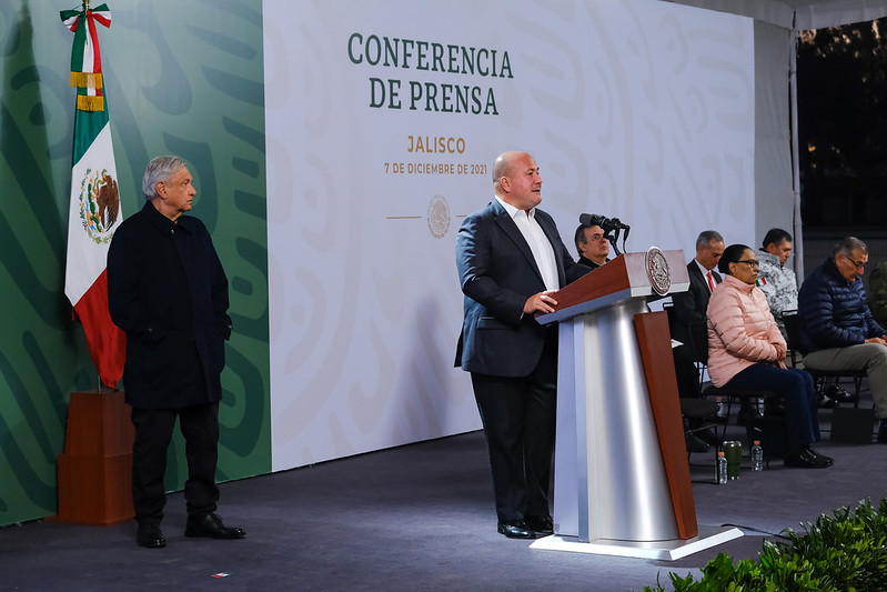 Reunión entre Alfaro y AMLO fue satisfactoria para Jalisco. (Cortesía)