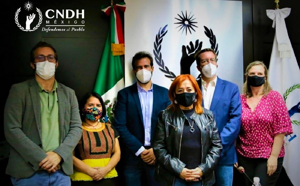 CNDH y Reporteros Sin Fronteras sostienen reunión de trabajo