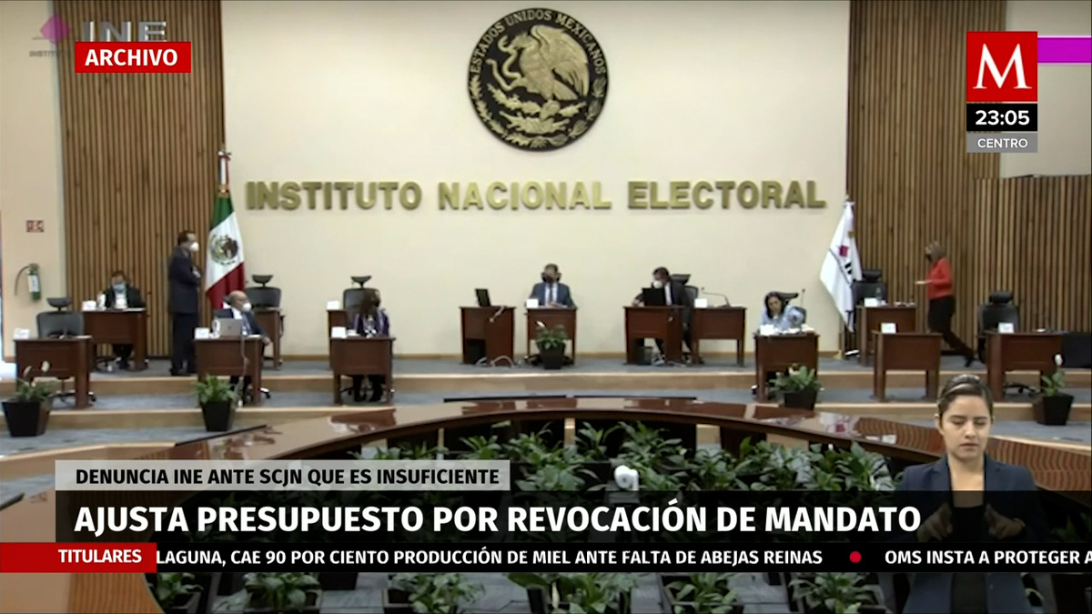 Comisión del INE ajusta presupuesto para  revocación de mandato