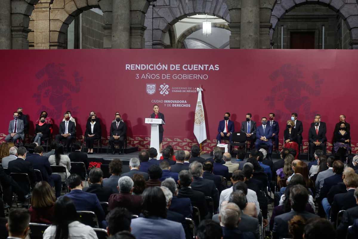 Informe de Claudia Sheinbaum. | Araceli López