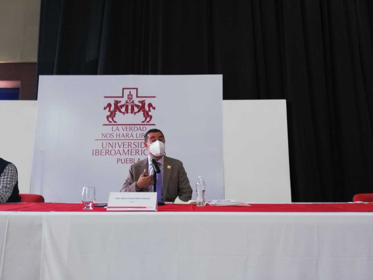 Mario Ernesto Patrón Sánchez, rector de la Ibero Puebla | Jaime Zambrano