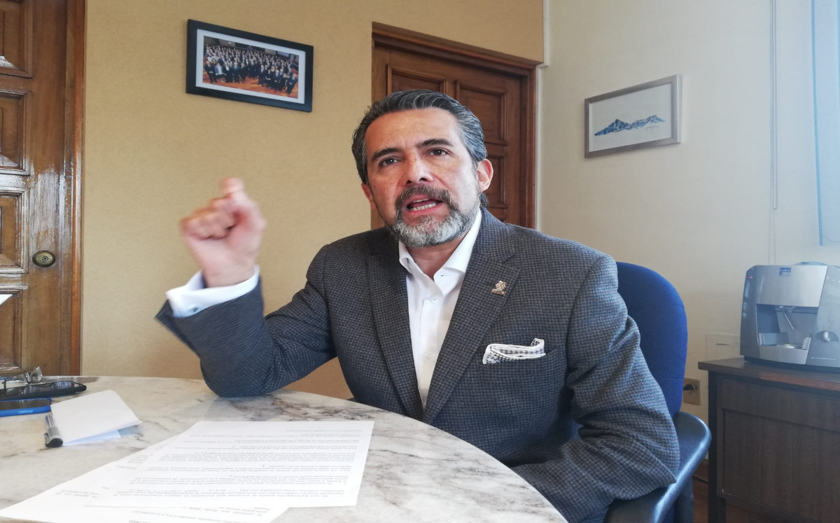 Rubén Furlong Martínez, presidente de la Coparmex Puebla | Verónica López