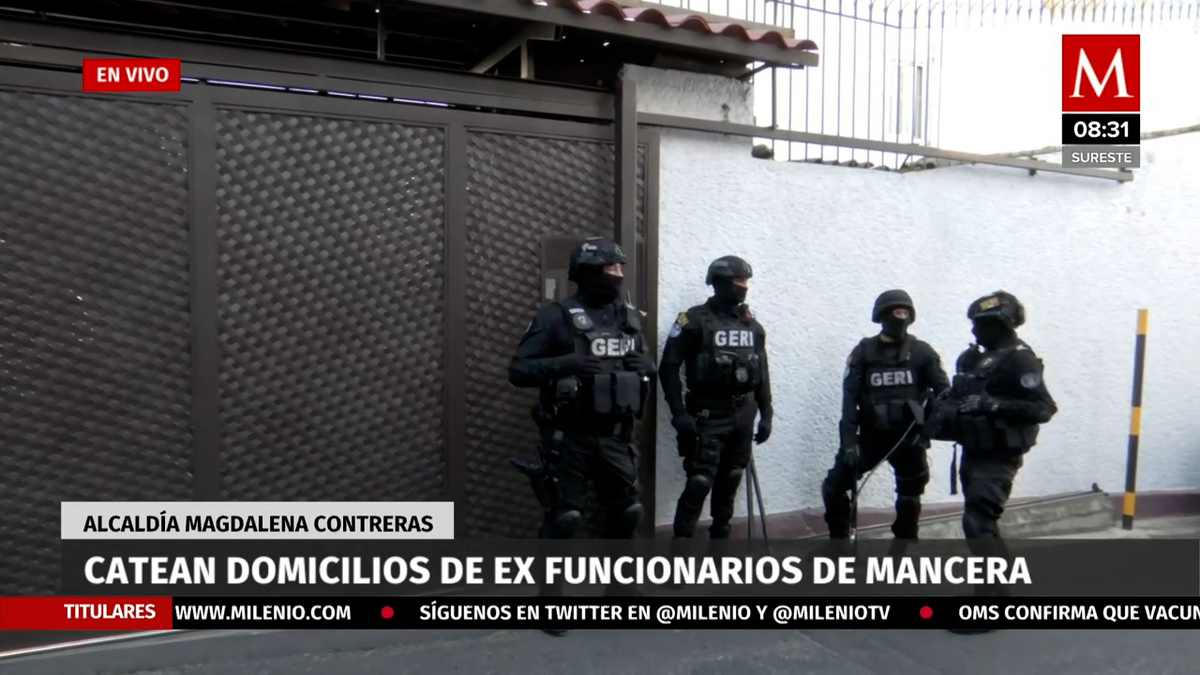 Catean domicilio de ex funcionarios de Miguel Ángel Mancera